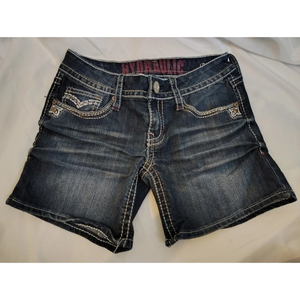Womens' Hydraulic Jean Denim Shorts - XS - Size 1/2